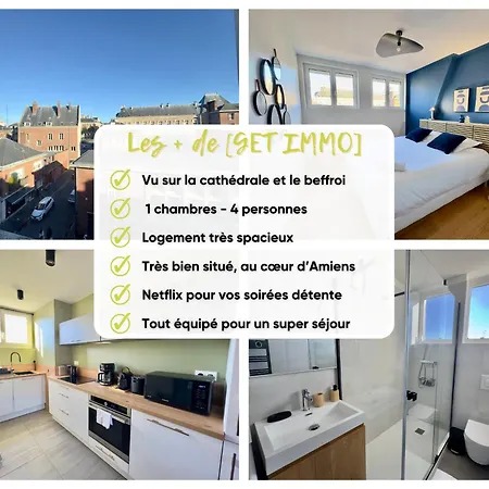 Vue Cathedrale, Beffroi, Netflix En Hyper Centre *