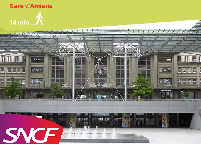 Vue Cathedrale, Beffroi, Netflix En Hyper Centre * Amiens